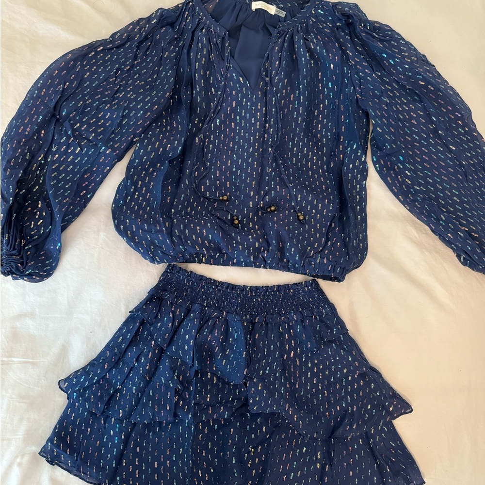 Ramy Brook Set (top & mini skirt)